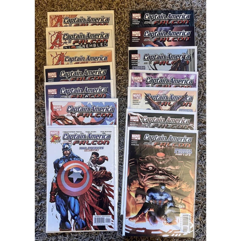 Captain America And Falcon #1-14 Complete 2004 Marvel VF VF/NM Lot